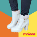 Bota Moleca Off White
