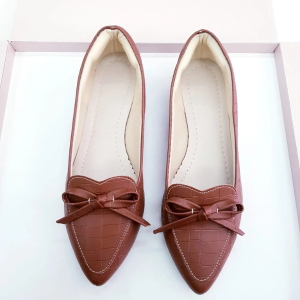 Sapatilhas Mocassim Liz Caramelo Croco