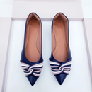 Sapatilha Luxo cruzada Azul