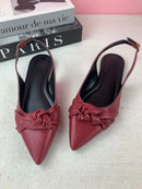 Sapatilha Alongada Vinho Inspiração