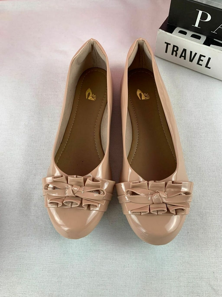 Sapatilha Tam Especial Rosa Clara com Laço Fru-fru