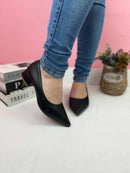 Scarpin Salto Bloco Nude 3 CM