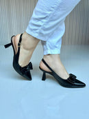 Scarpin Slingback Preto